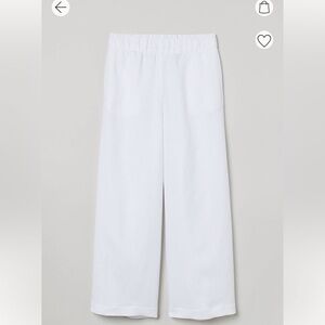 H&M Linen Blend Crop Pants